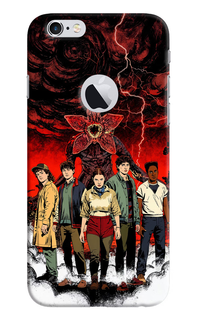 Ordinary Things Characters iPhone 6 Logocut Hard Case Back Cover by Casekaro