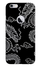Twin Dragons iPhone 6 Logocut Hard Case Back Cover by Casekaro
