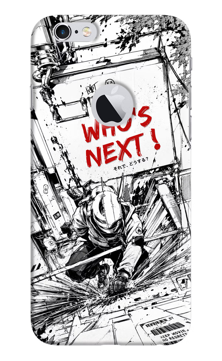 Who's Next iPhone 6 Logocut Back Cover, Hard case