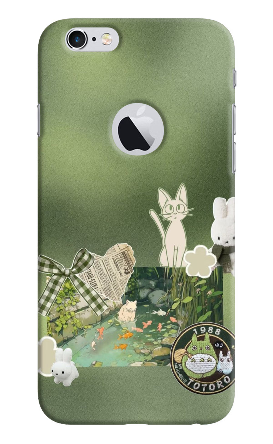 Aesthetic anime iPhone 6 Logocut Back Cover, Hard case