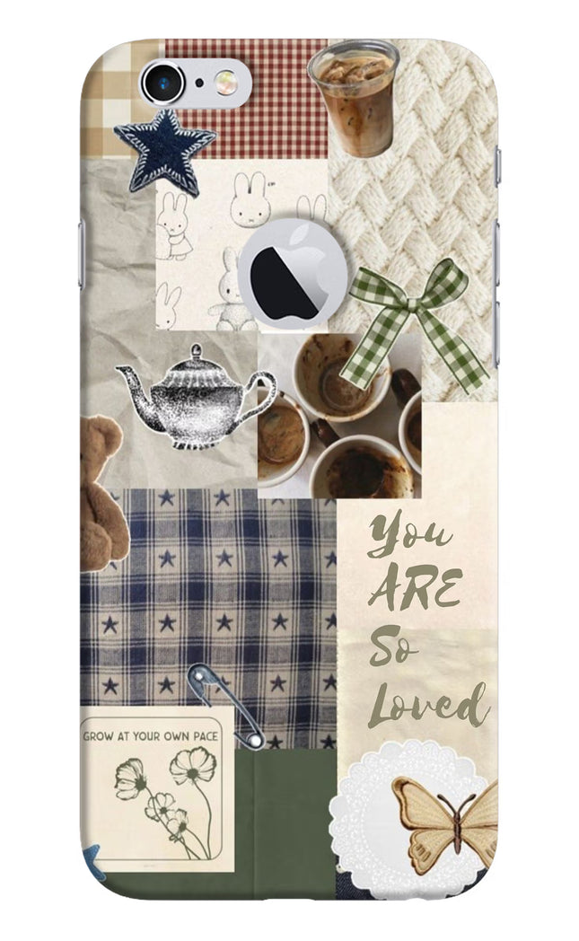 Cookie iPhone 6 Logocut Hard Case Back Cover by Casekaro