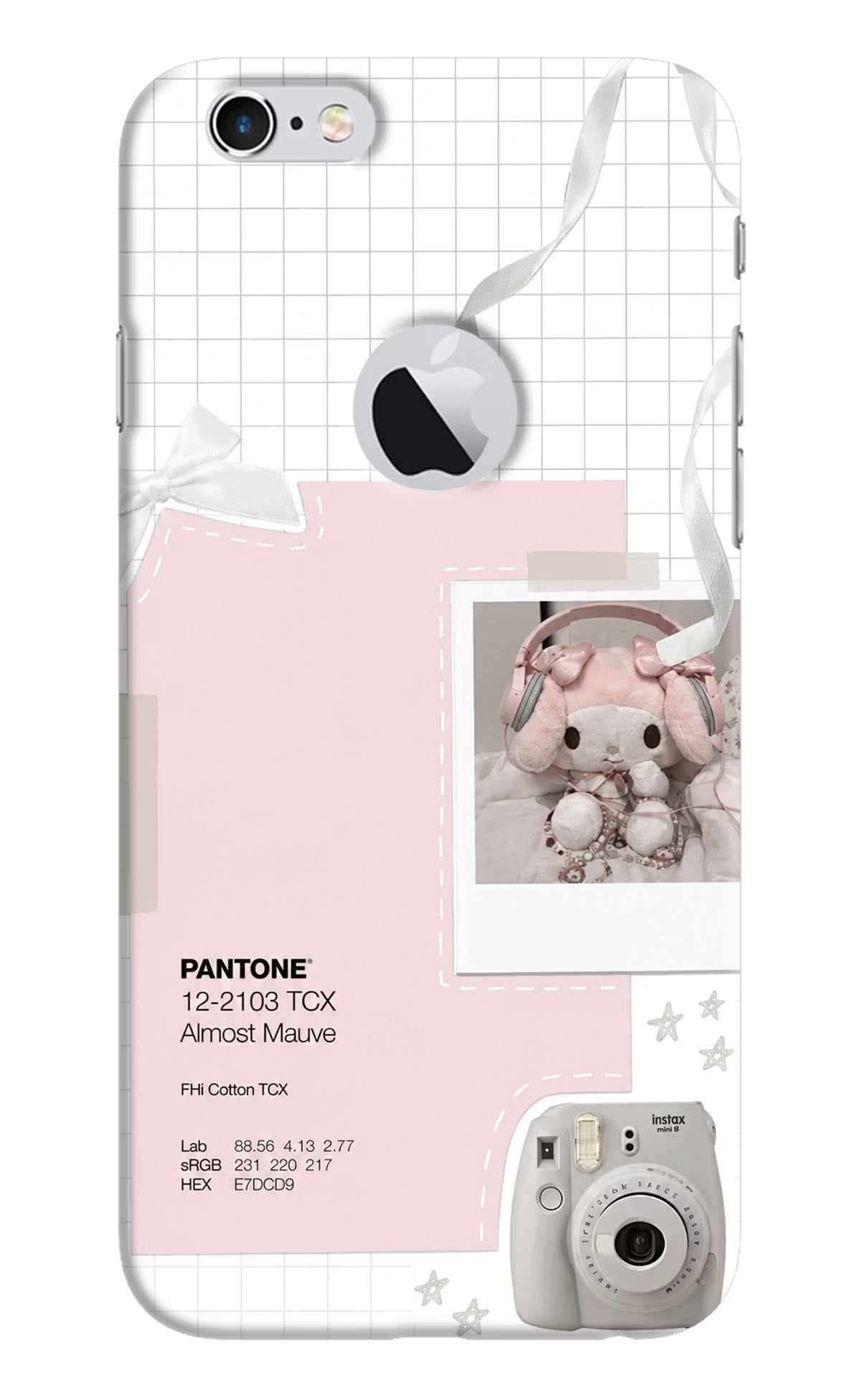 Pantone Asthetic iPhone 6 Logocut Back Cover
