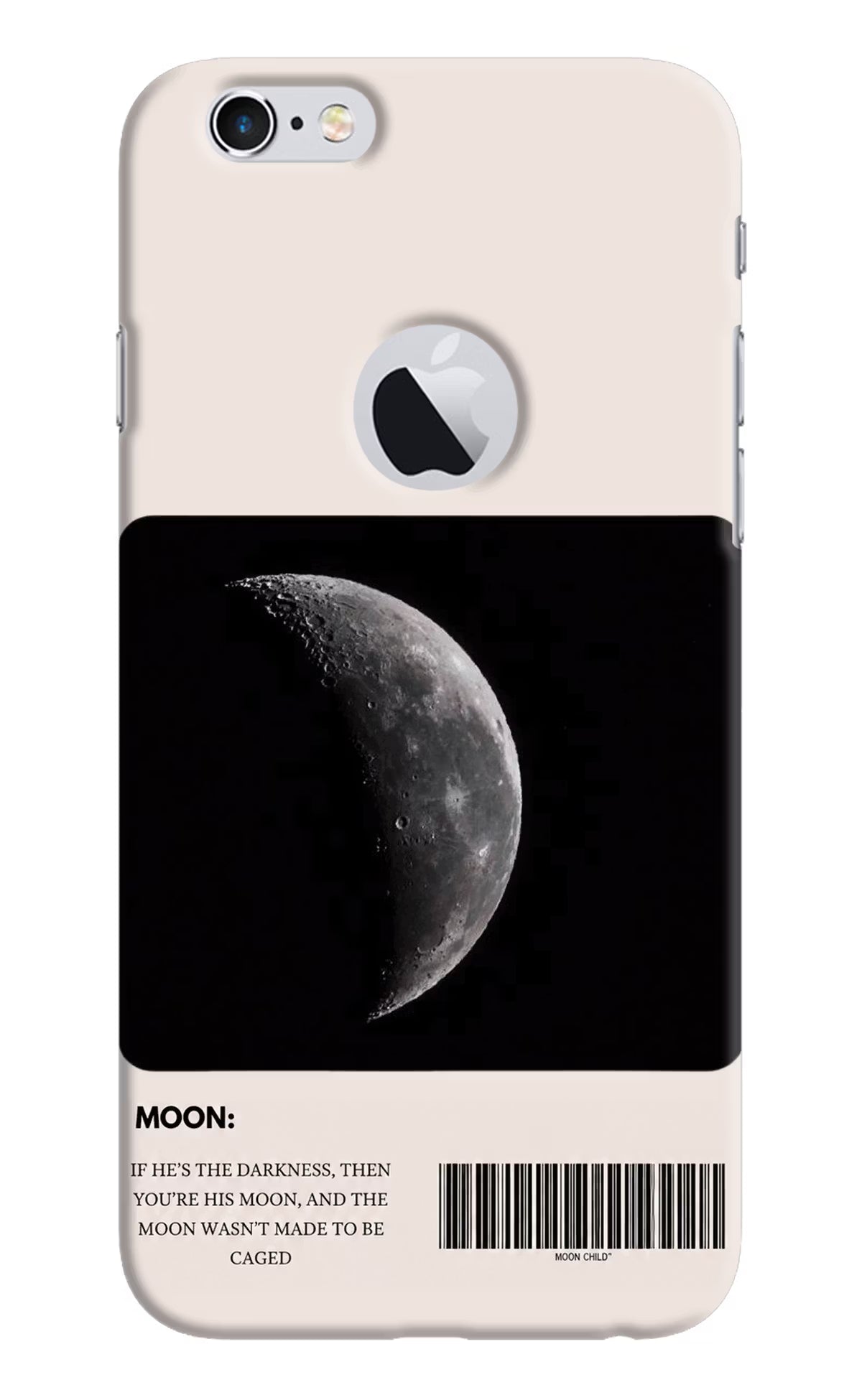 Moon Phase iPhone 6 Logocut Back Cover