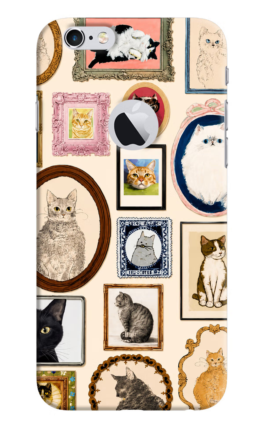 Mirror Cats iPhone 6 Logocut Back Cover, Hard case