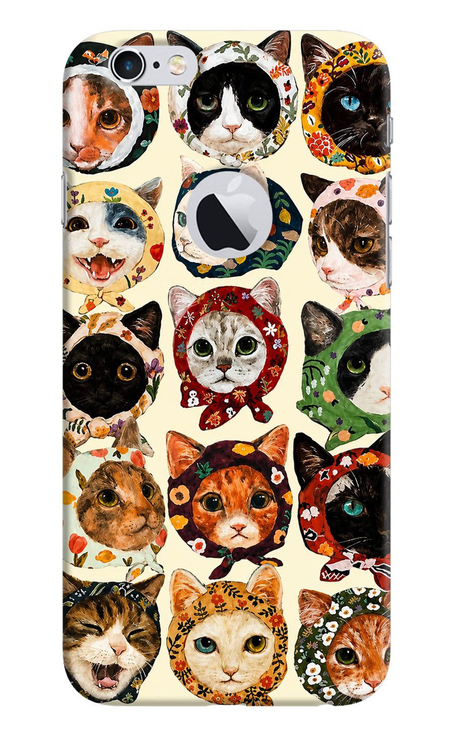 Cool Cat iPhone 6 Logocut Back Cover, Hard case