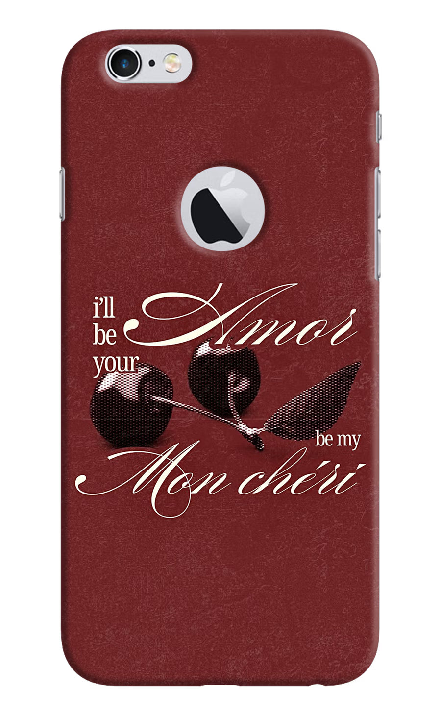 Velvet Cherry iPhone 6 Logocut Back Cover, Hard case
