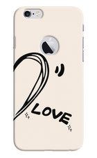 Soul Line iPhone 6 Logocut Hard Case Back Cover by Casekaro