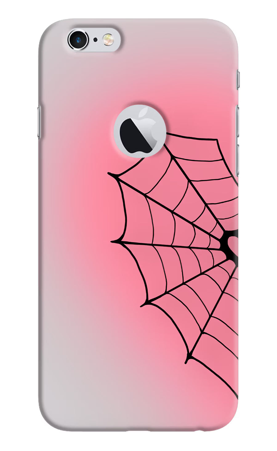 Pink Web iPhone 6 Logocut Back Cover, Hard case