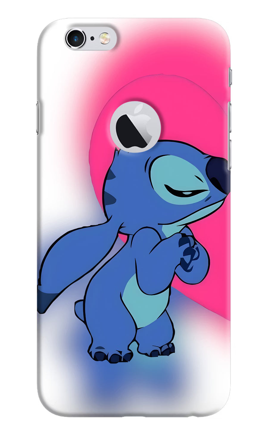 Stitch Hug iPhone 6 Logocut Back Cover, Hard case