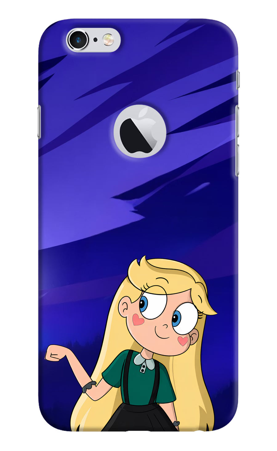 Star Glow iPhone 6 Logocut Back Cover, Hard case