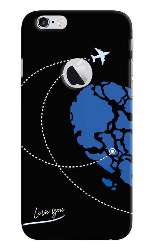 Love Orbit iPhone 6 Logocut Hard Case Back Cover by Casekaro