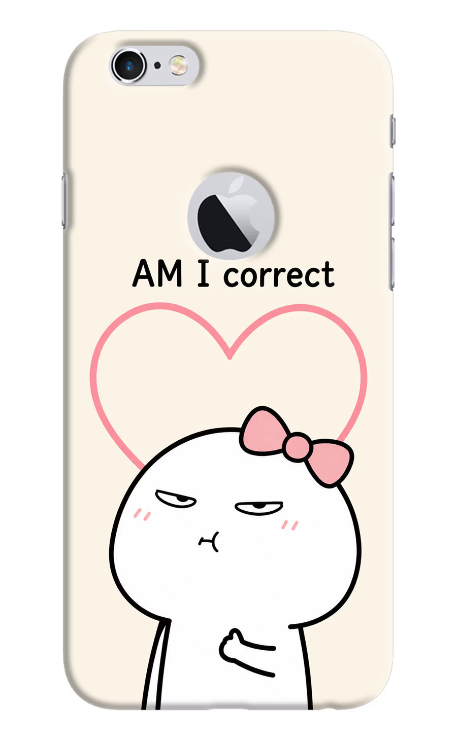 Always Right iPhone 6 Logocut Back Cover, Hard case