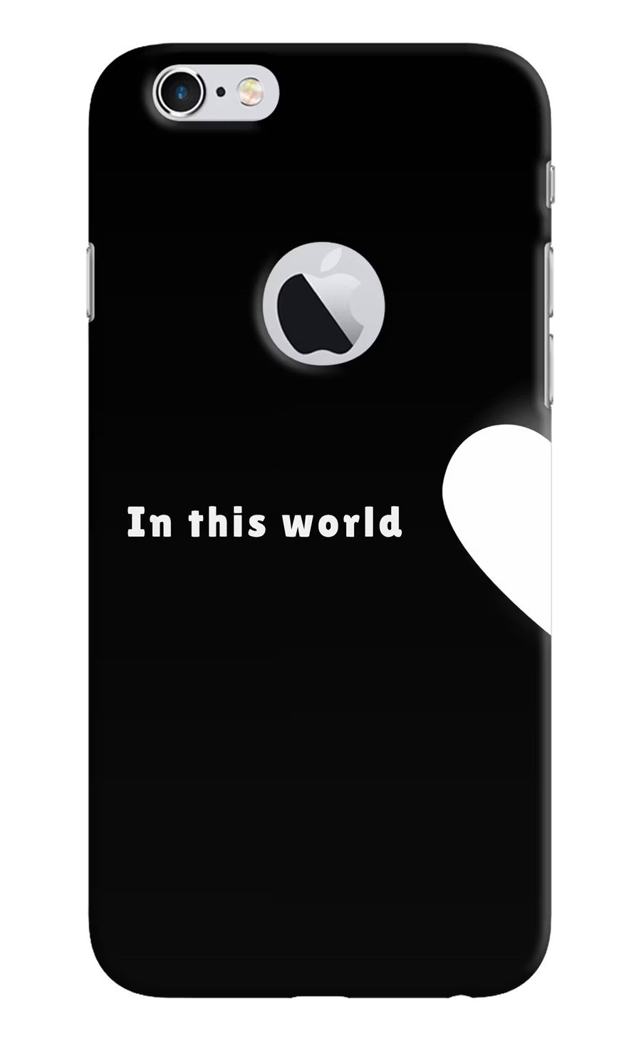 This World iPhone 6 Logocut Back Cover, Hard case