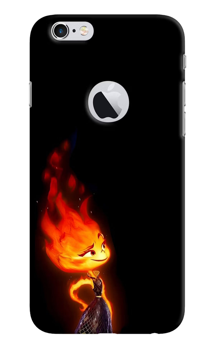 Ember Flame iPhone 6 Logocut Back Cover, Hard case