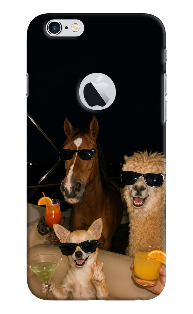 Party Squad iPhone 6 Logocut Hard Case Back Cover by Casekaro