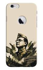 Netaji Rising iPhone 6 Logocut Hard Case Back Cover by Casekaro
