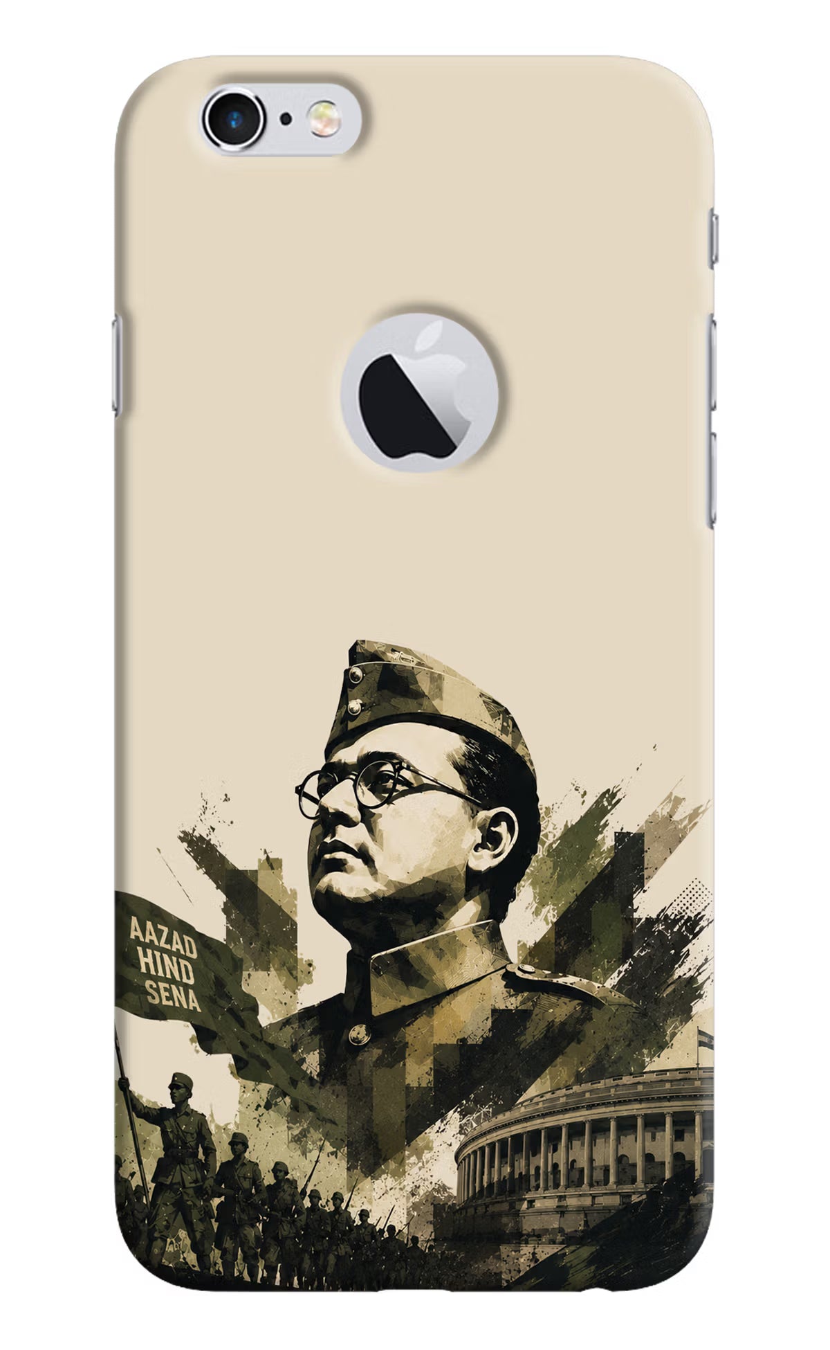 Netaji Rising iPhone 6 Logocut Back Cover