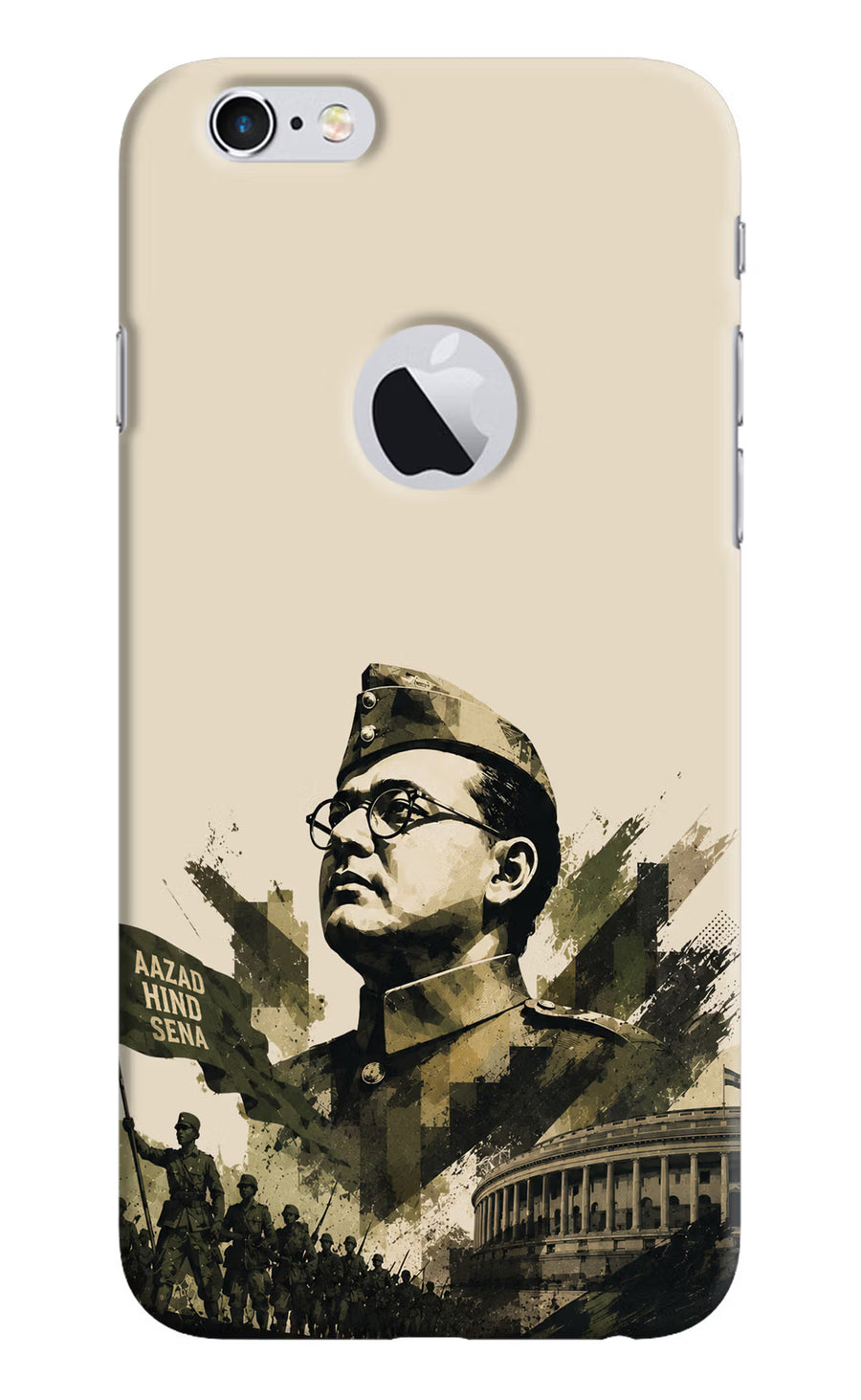 Netaji Rising iPhone 6 Logocut Back Cover, Hard case