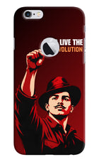 Bhagat Singh Revolution iPhone 6 Logocut Hard Case Back Cover by Casekaro
