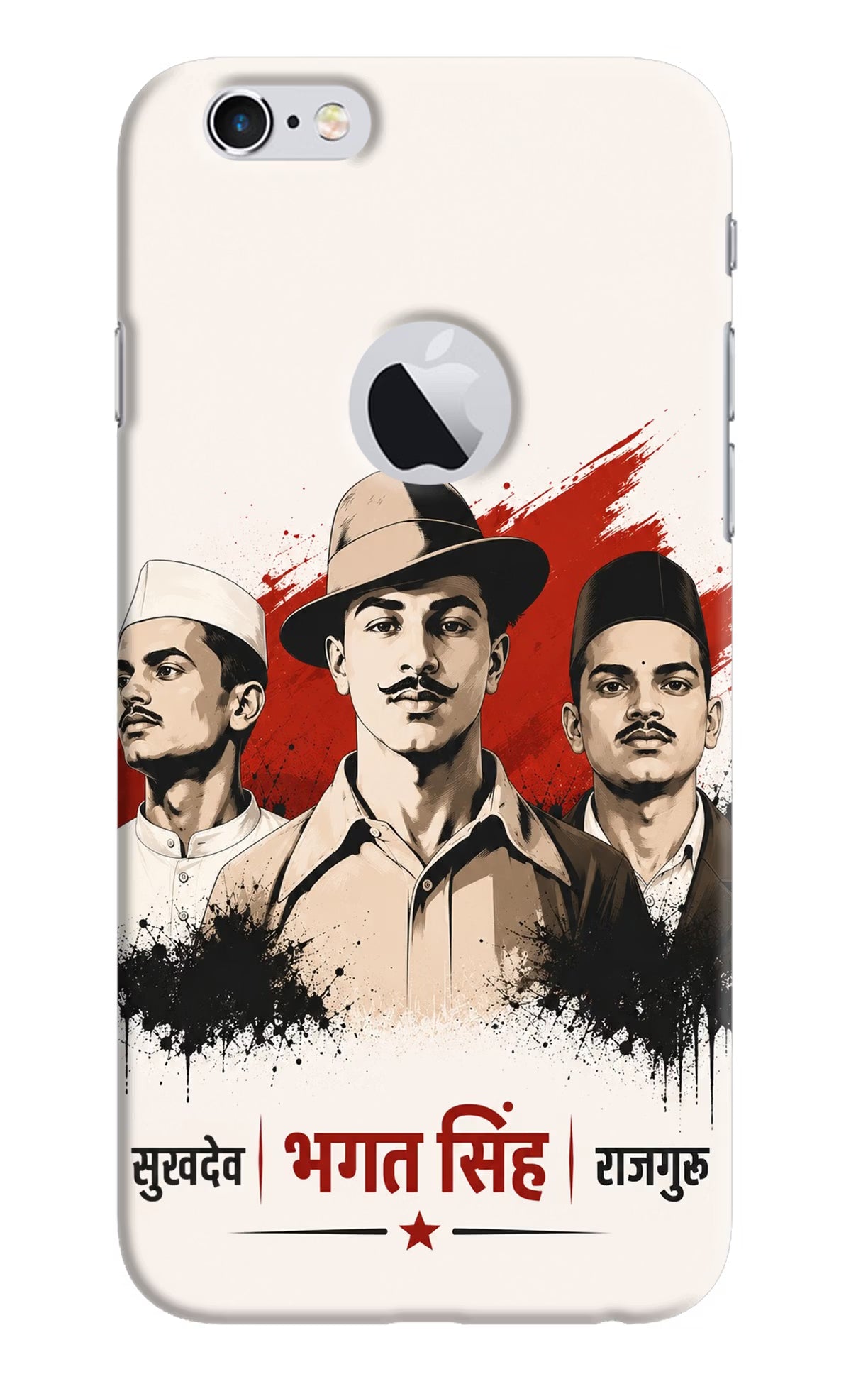 Sardar Patel Iron Will iPhone 6 Logocut Back Cover