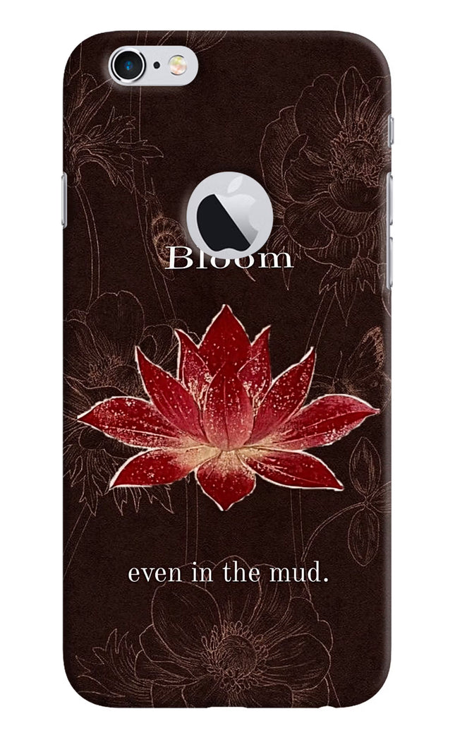 Bloom iPhone 6 Logocut Hard Case Back Cover by Casekaro