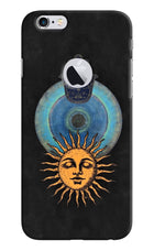Divine Sun iPhone 6 Logocut Hard Case Back Cover by Casekaro