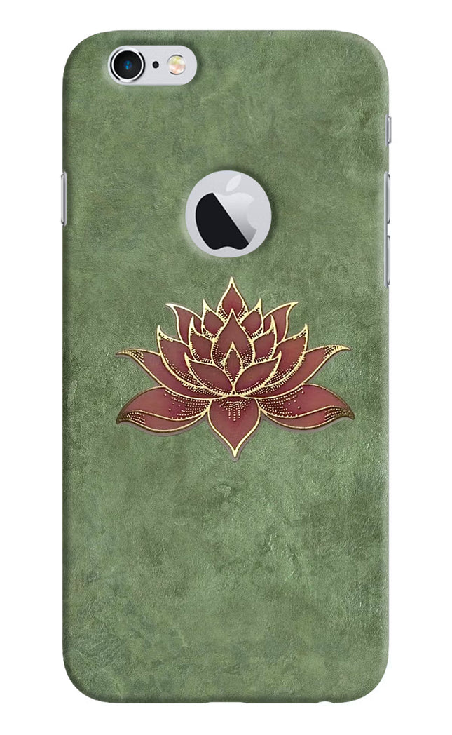 Lotus Grace iPhone 6 Logocut Hard Case Back Cover by Casekaro