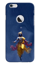 Cosmic Krishna iPhone 6 Logocut Hard Case Back Cover by Casekaro