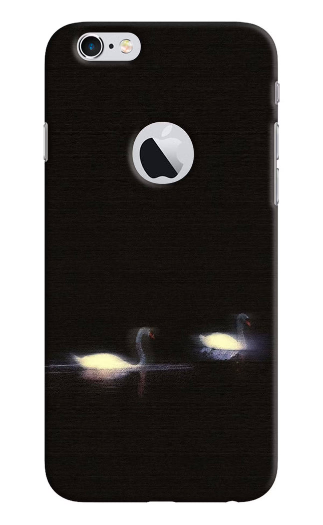 Silent Swans iPhone 6 Logocut Hard Case Back Cover by Casekaro
