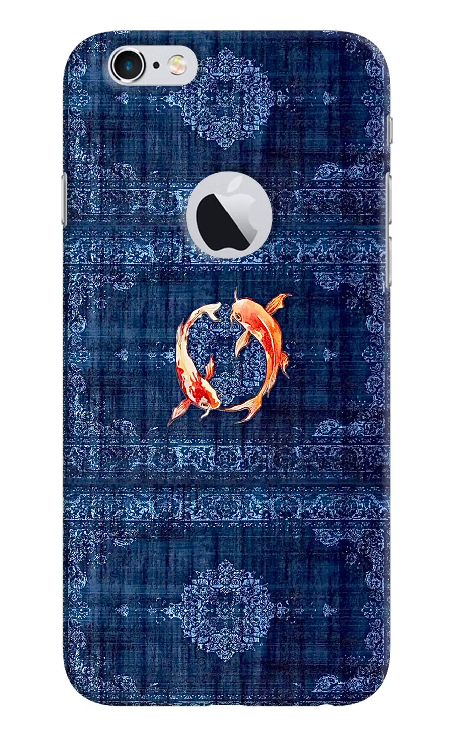 Koi Blue iPhone 6 Logocut Back Cover, Hard case