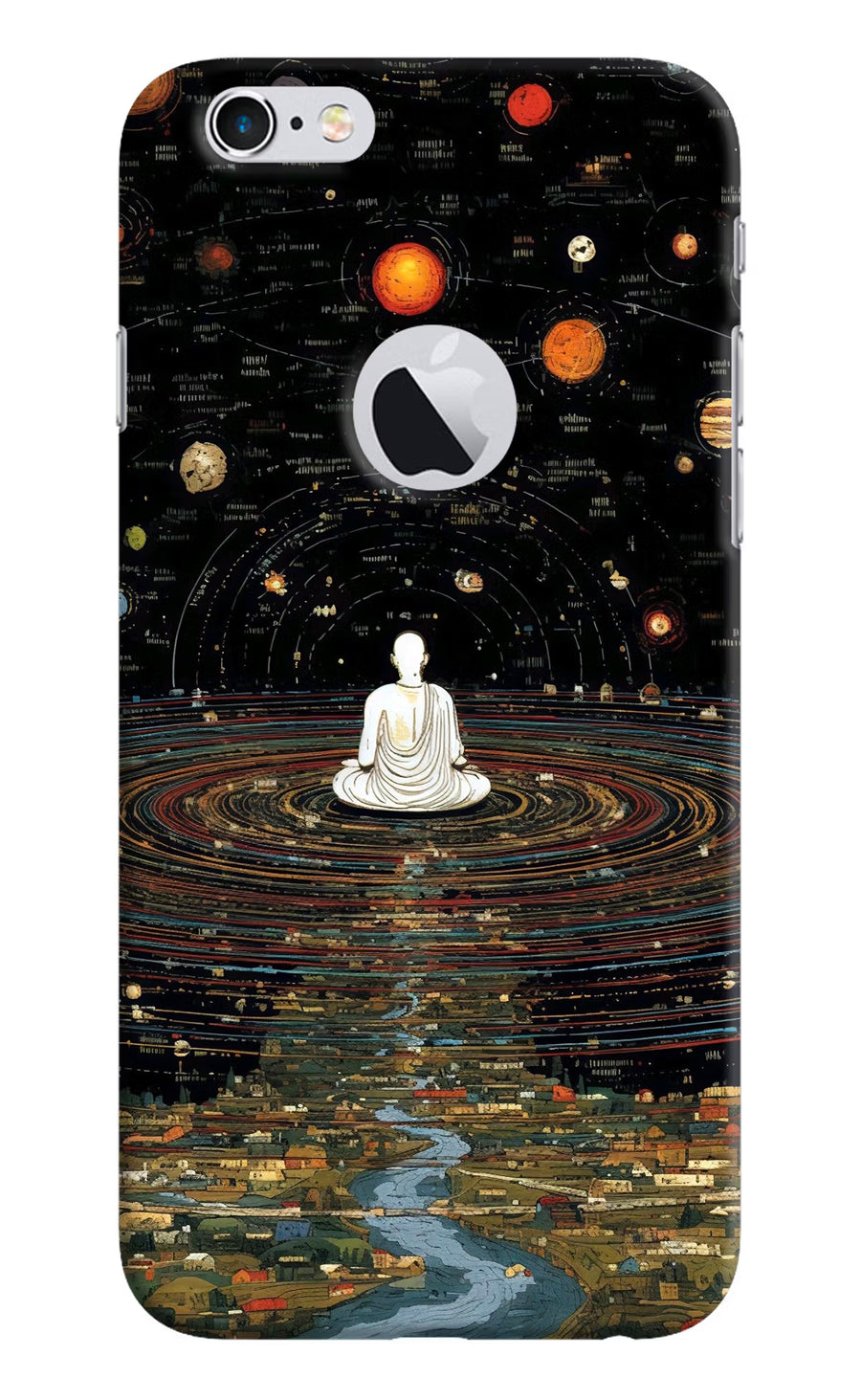 Space Monk iPhone 6 Logocut Back Cover, Hard case