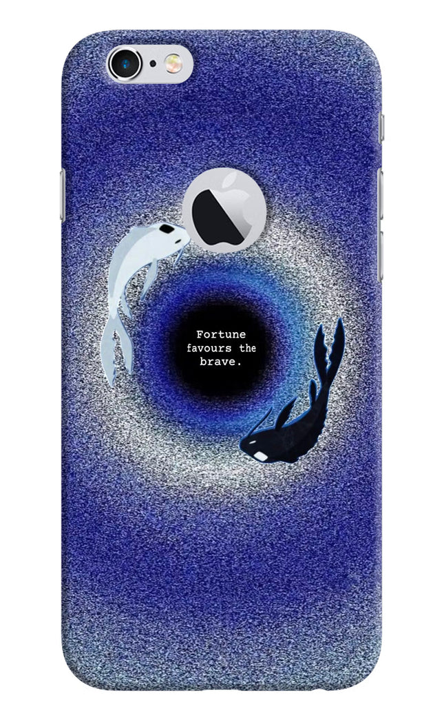 Dark Koi iPhone 6 Logocut Hard Case Back Cover by Casekaro