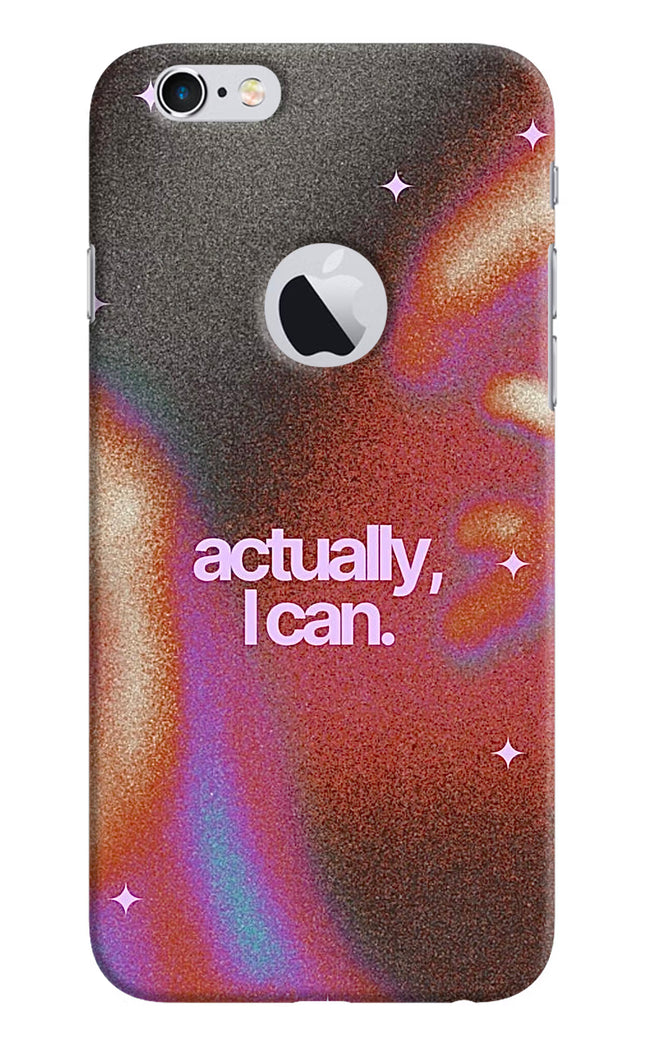 Pink Aura iPhone 6 Logocut Hard Case Back Cover by Casekaro