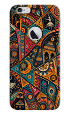 Folk Print iPhone 6 Logocut Back Cover