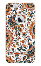 White Mayura iPhone 6 Logocut Back Cover