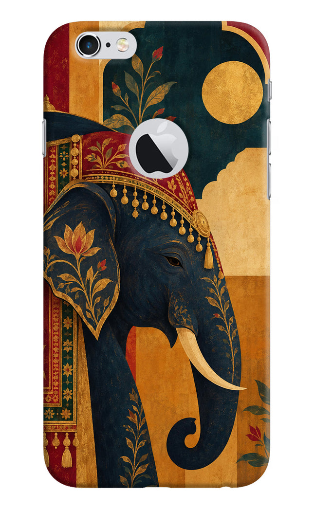 Royal Elephant iPhone 6 Logocut Hard Case Back Cover by Casekaro