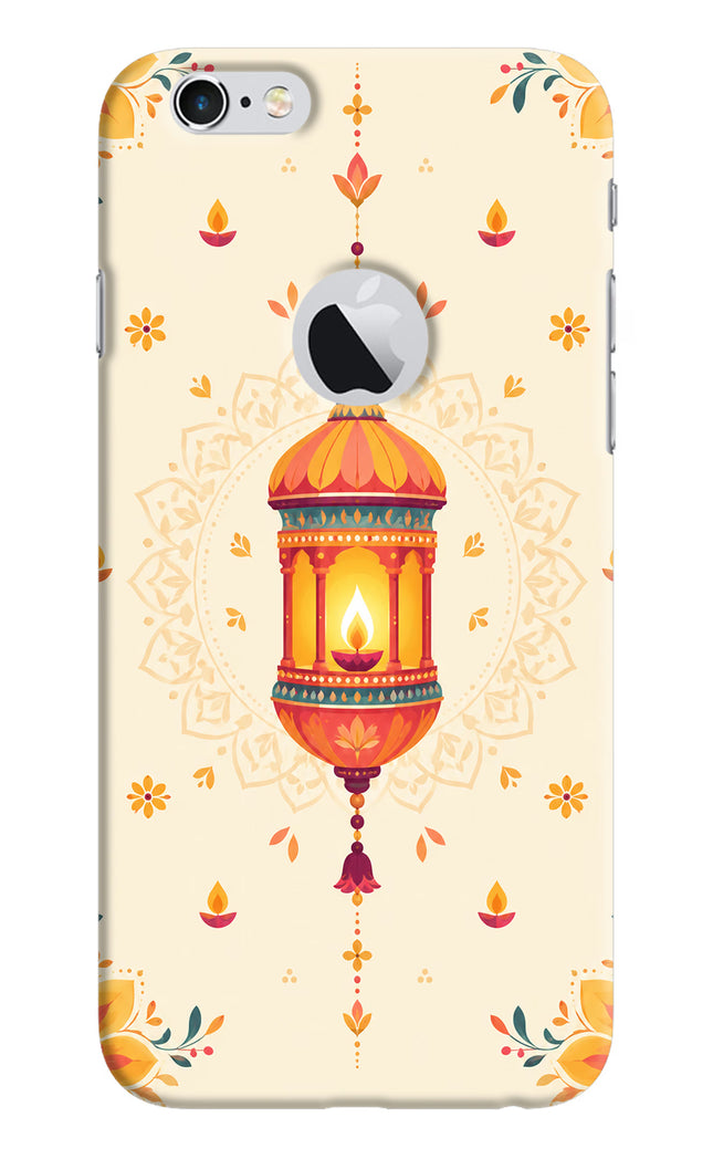 Golden Lantern iPhone 6 Logocut Hard Case Back Cover by Casekaro