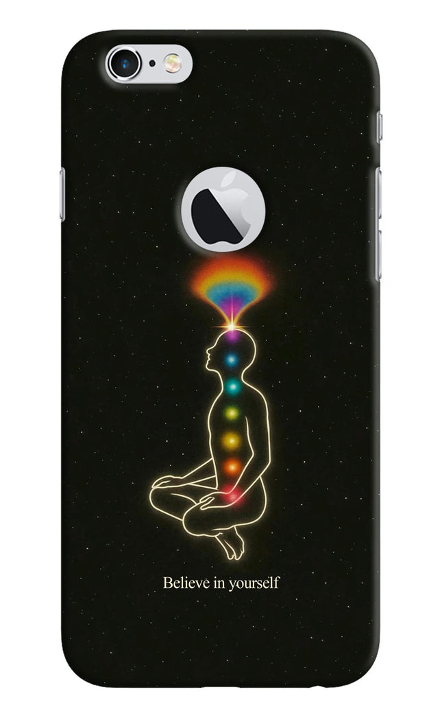 Believe in yourself iPhone 6 Logocut Hard Case Back Cover by Casekaro