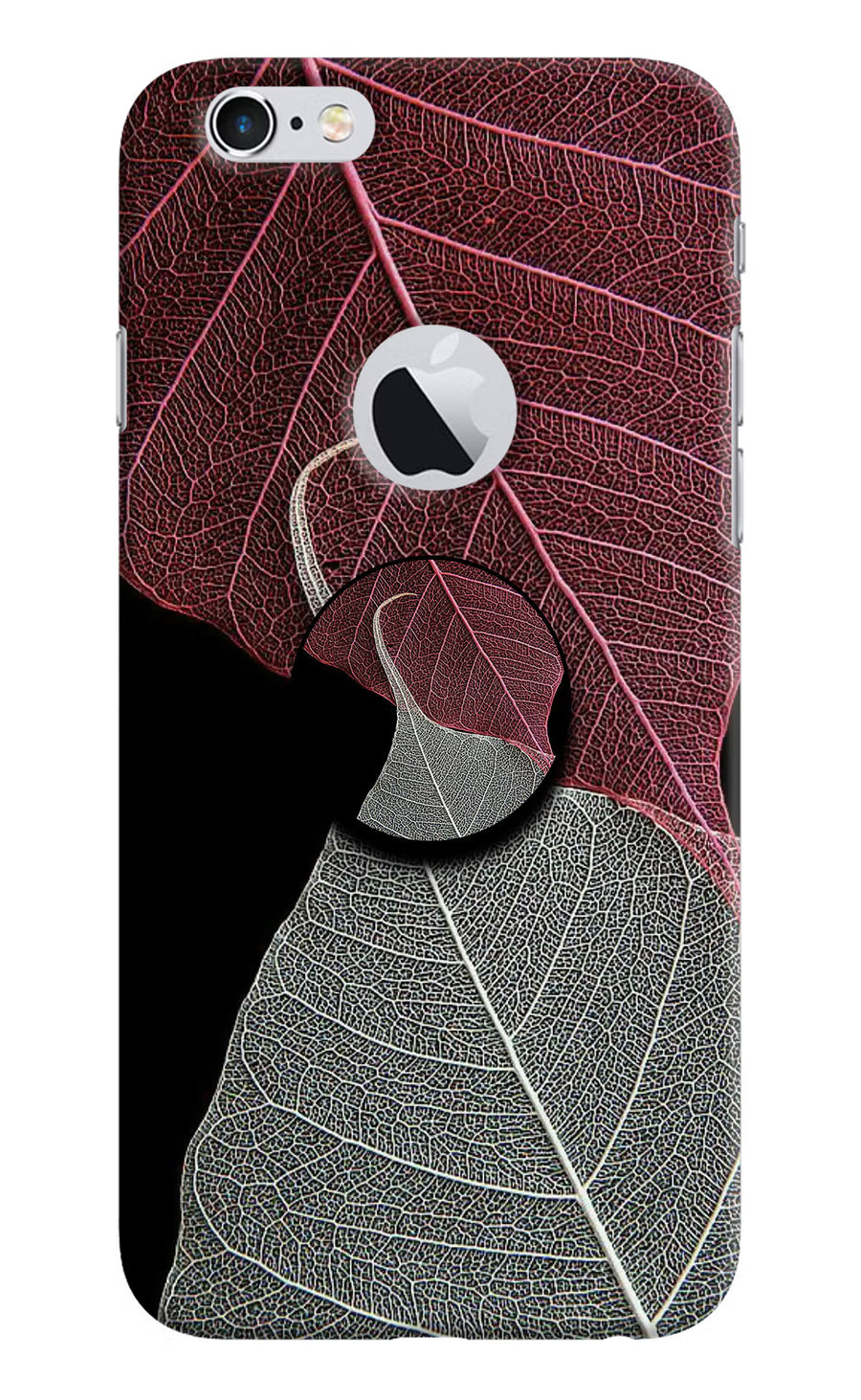 Leaf Pattern iPhone 6 Logocut Pop Case, Hard case