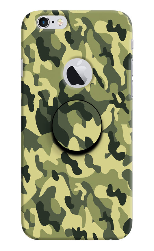 Camouflage iPhone 6 Logocut Pop Case by Casekaro