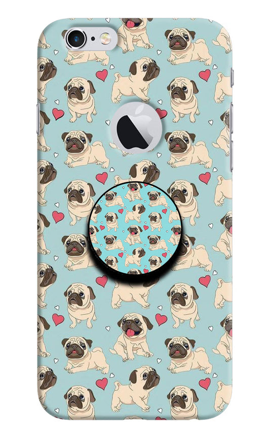 Pug Dog iPhone 6 Logocut Pop Case by Casekaro