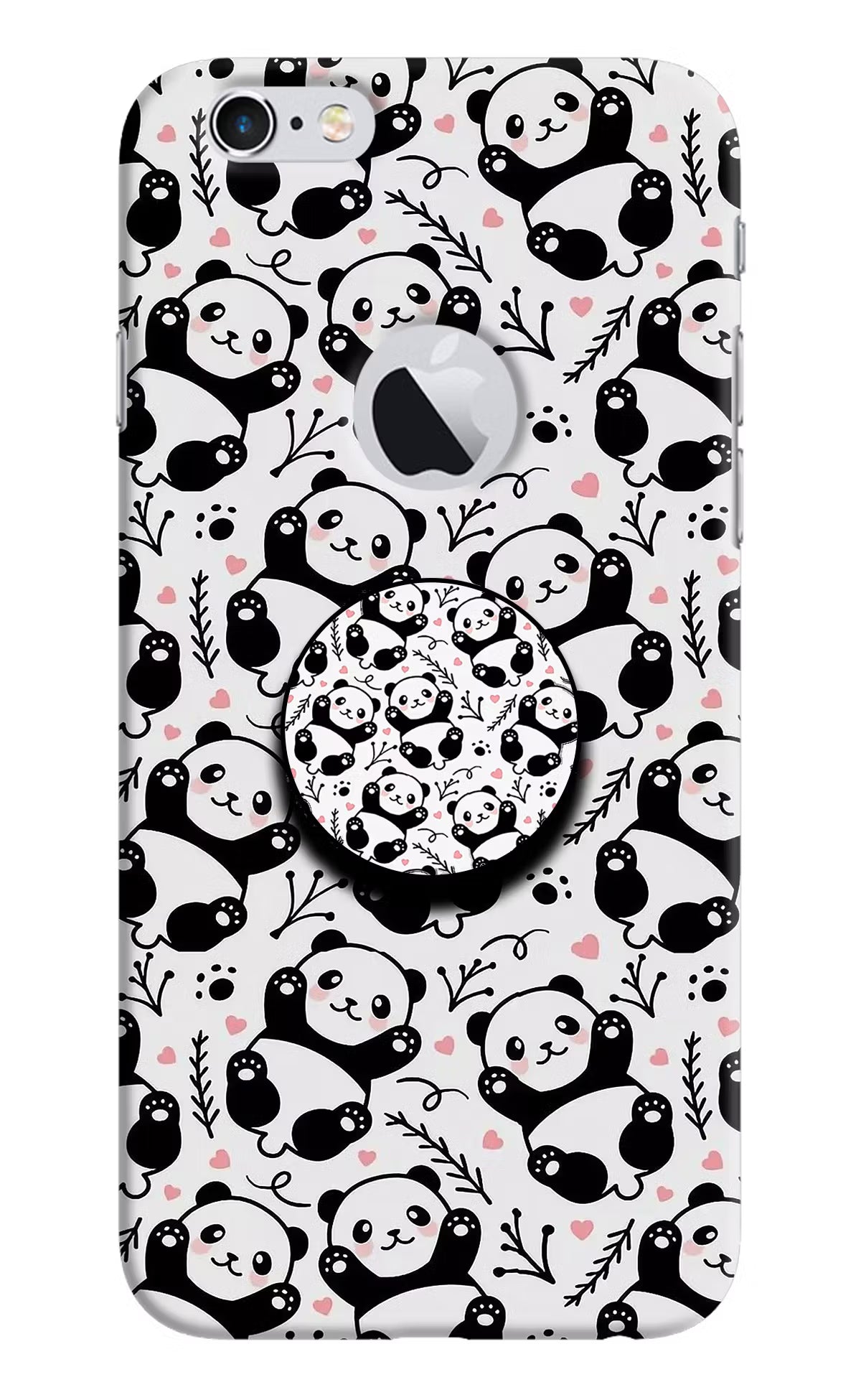 Cute Panda iPhone 6 Logocut Pop Case by Casekaro