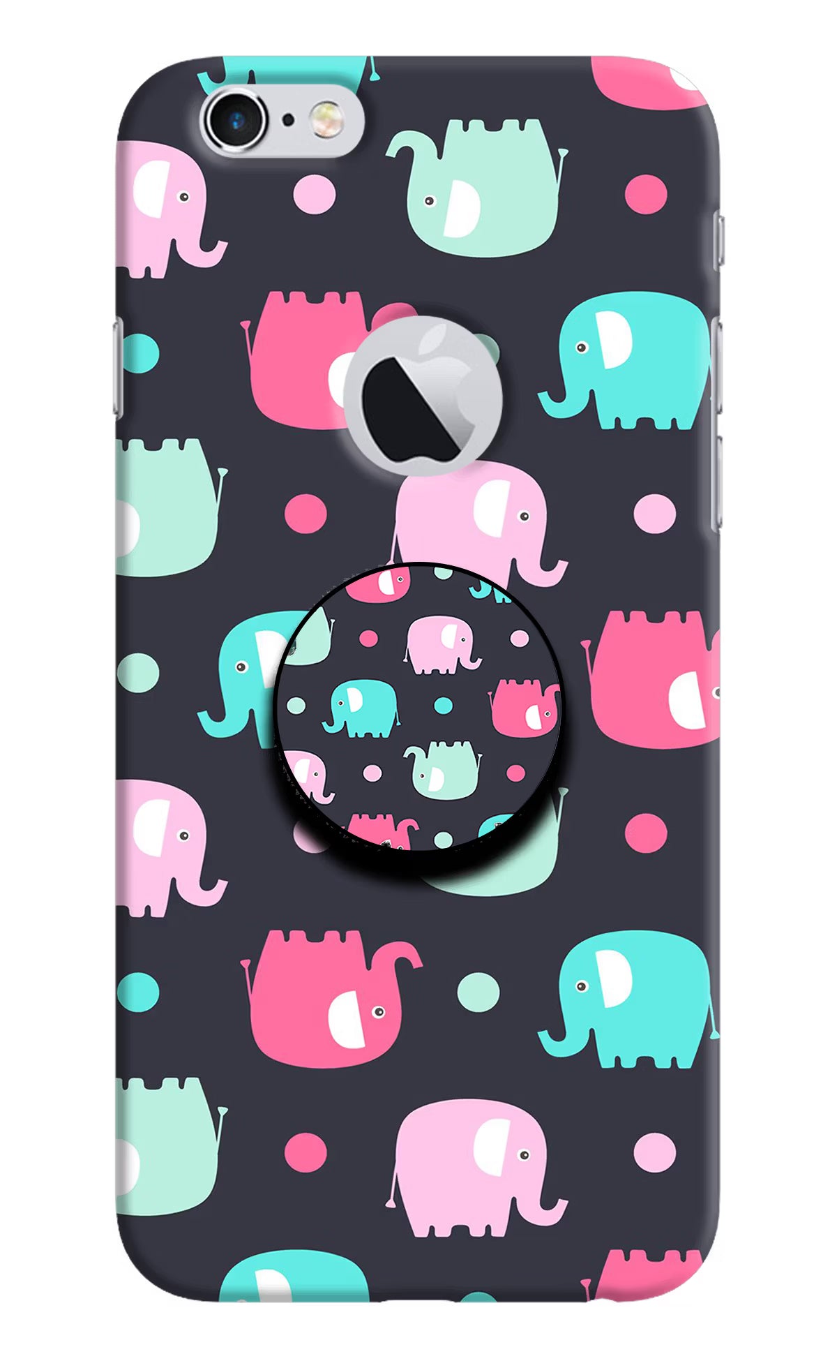 Baby Elephants iPhone 6 Logocut Pop Case by Casekaro
