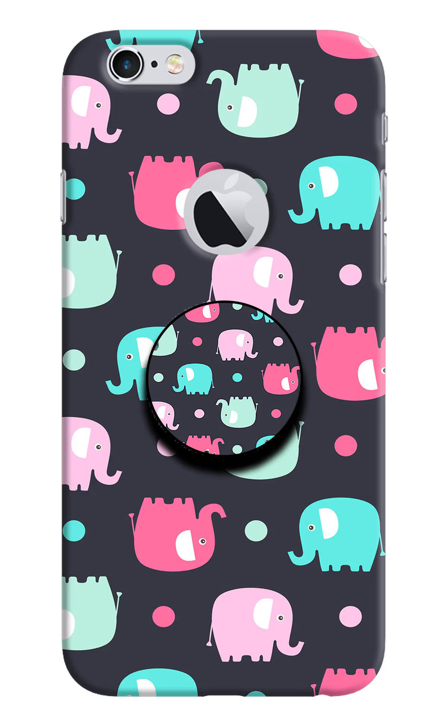 Baby Elephants iPhone 6 Logocut Pop Case, Hard case