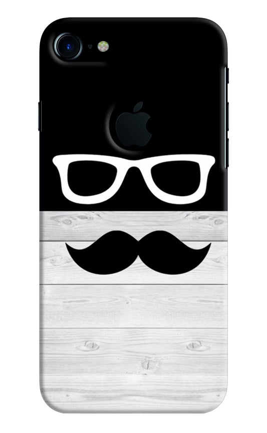 Mustache iPhone 7 Logocut Hard Case Back Cover by Casekaro