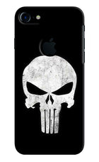 Punisher Skull iPhone 7 Logocut Hard Case Back Cover by Casekaro