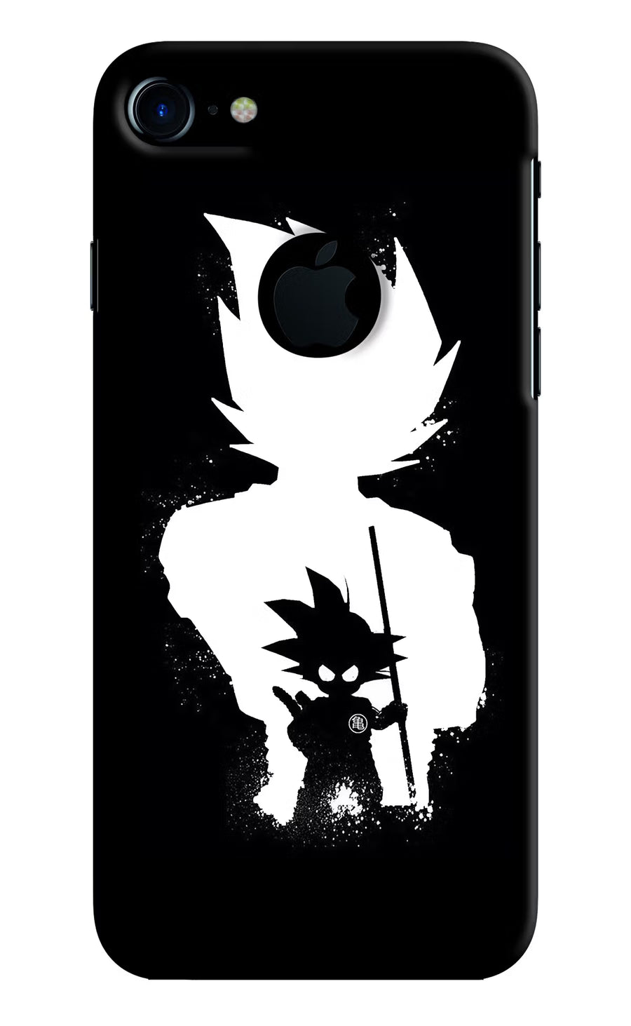 Goku Shadow iPhone 7 Logocut Back Cover, Hard case