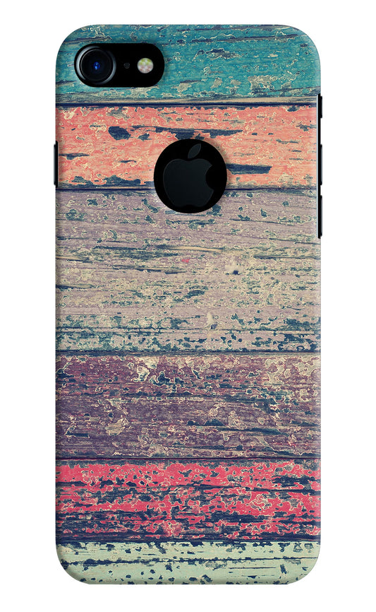 Colourful Wall iPhone 7 Logocut Hard Case Back Cover by Casekaro