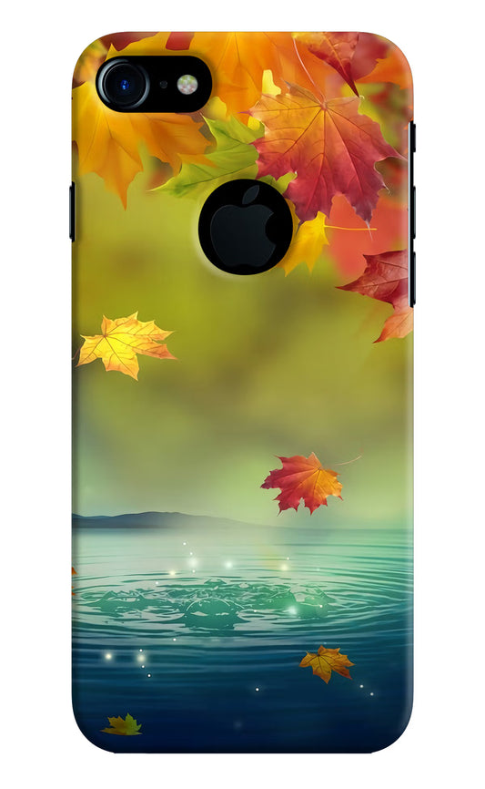 Flowers iPhone 7 Logocut Hard Case Back Cover by Casekaro