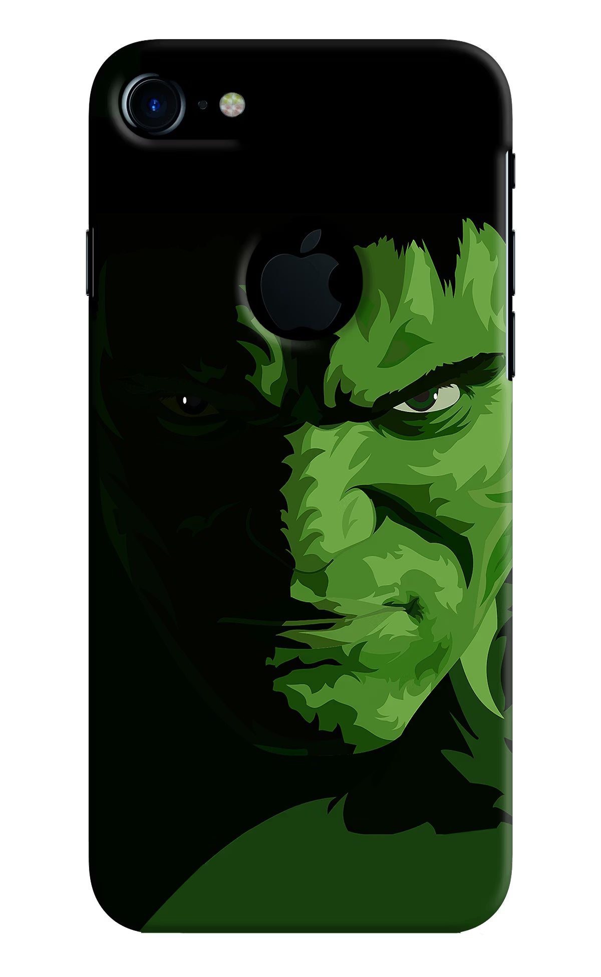 HULK iPhone 7 Logocut Hard Case Back Cover by Casekaro